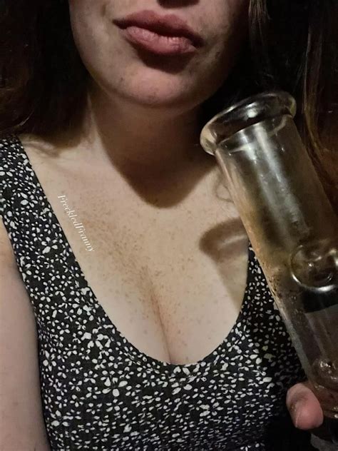 Boobs Bong Hits Nudes By FreckledFranny
