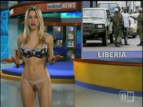 Michelle Pantoliano Nua Em Naked News