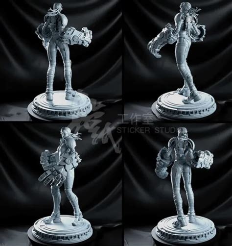 Anime Vi Unpainted Gk Model 3d Printed Figure Unassembled Blank Resin