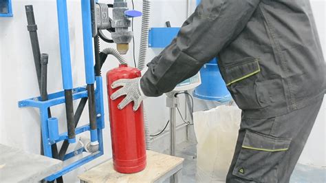 I'm not sure how much that would cost in comparison to just buying a new extinguisher. DCP Fire Extinguisher Refilling Service - Fire Supplies