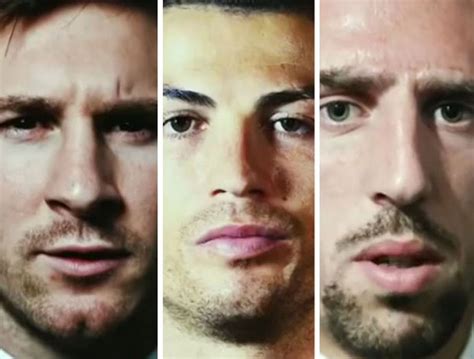 Cr7 Messi E Ribéry Aparecem Em Vídeo Da Uefa Em Campanha Contra O Racismo Blog Brasil Mundial