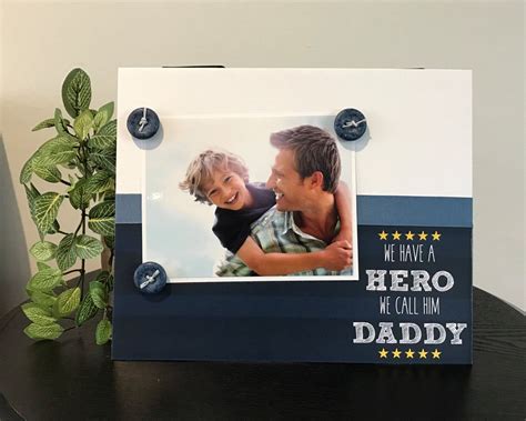 Dad My Hero Husband Grandfather Father Fathers Day Etsy Fathers