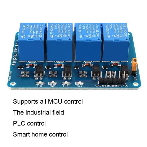 4 Channel Dc 5v Relay Module For Arduino R3 Mega 2560 1280 Dsp Arm Pic