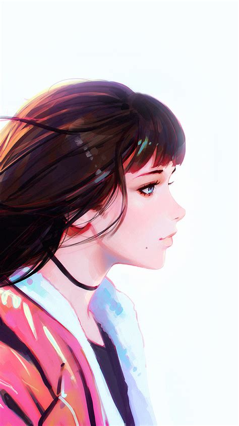 Bd28 Girl Anime Drawing Painting Ilya Art Illustration Wallpaper
