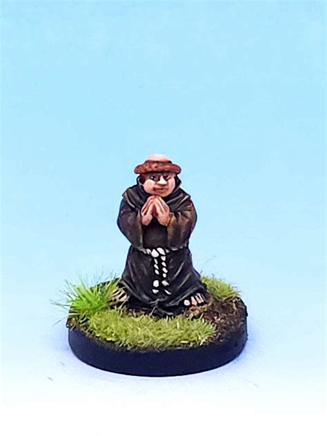 Halfling Monk Painted Miniatures For Rpgs Like Dandd Minis Etsy