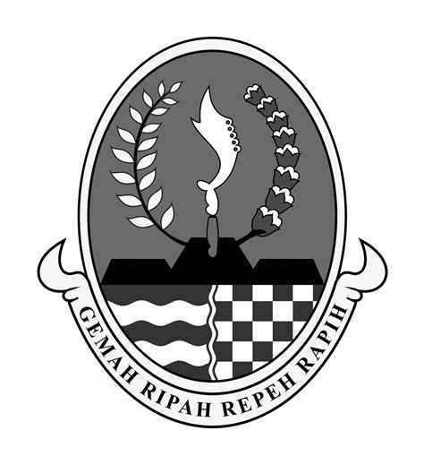 Buat logo sendiri yang berkesan dengan menyertakan gambar yang mewakilkan esensi merek anda. Logo Jawa Barat Hitam Putih - Logo Keren