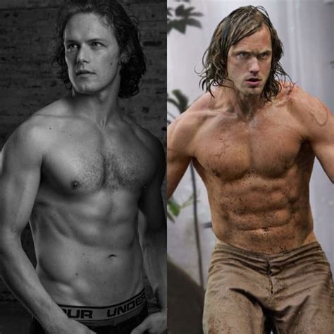 Same And Tarzan Sam Heughan Outlander Sam Heughan Movies James