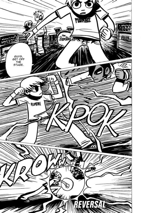 Scott Pilgrim Has Some Great Looking Fight Scenes The Poses Action Lines Special Effects And