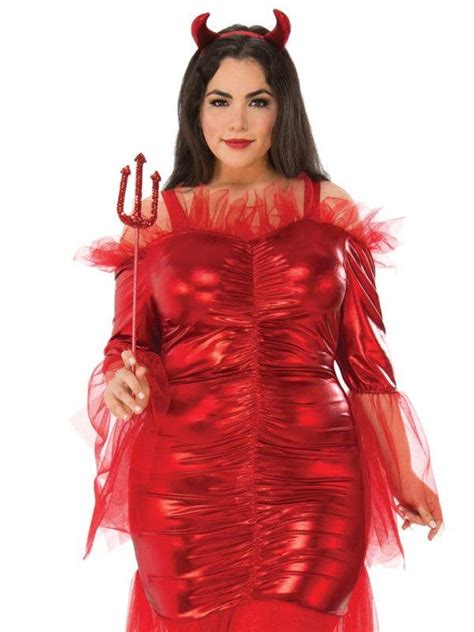 plus size daringly devilish halloween costume womens devil costume