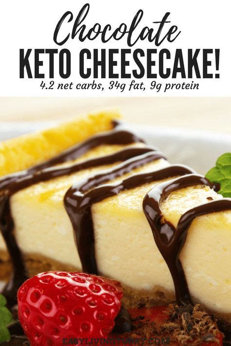 Mix all the ingredients for the crust in a bowl. Amazing Chocolate Keto Cheesecake Recipe | Keto cheesecake ...