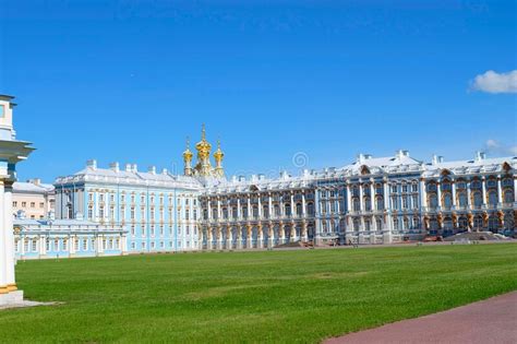 Catherine Palace In Pushkin Russia Stock Image Image Of Luxury