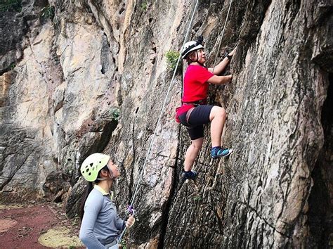 However, abseiling, spelunking, and rock climbing batu caves are all popular amongst the adrenaline junkie crowd. Half Day Guided Rock Climbing + Batu Caves - Buddyz