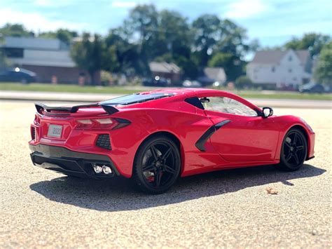 118 2020 Corvette C8 Stingray In Torch Red By Maisto Pasteiners