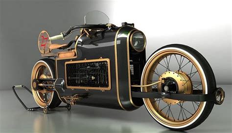 Check Out This Amazing Steampunk Motorcycle Concept 2020
