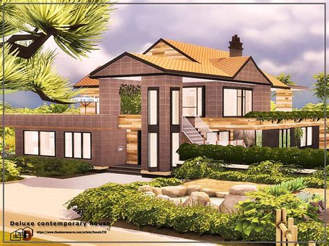 Deluxe Contemporary House By Danuta720 At Tsr Sims 4 Updates