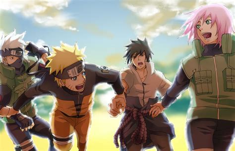 Team 7 Naruto Team 7 Naruto And Sasuke Anime Naruto Naruto Fan Art
