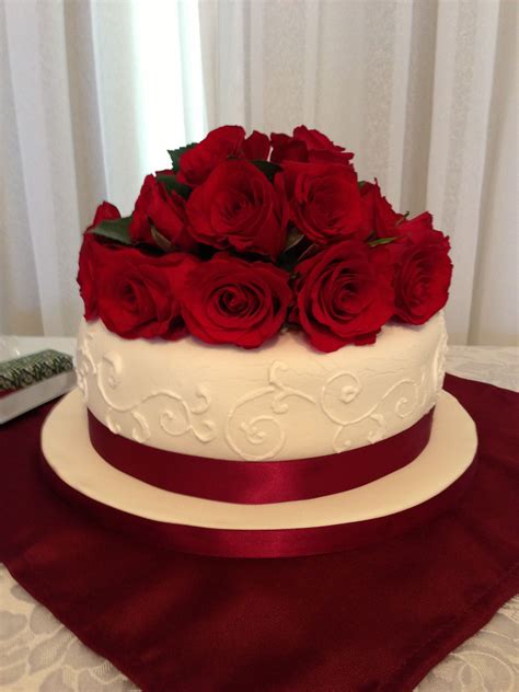 Ruby Anniversary Cake Ideas