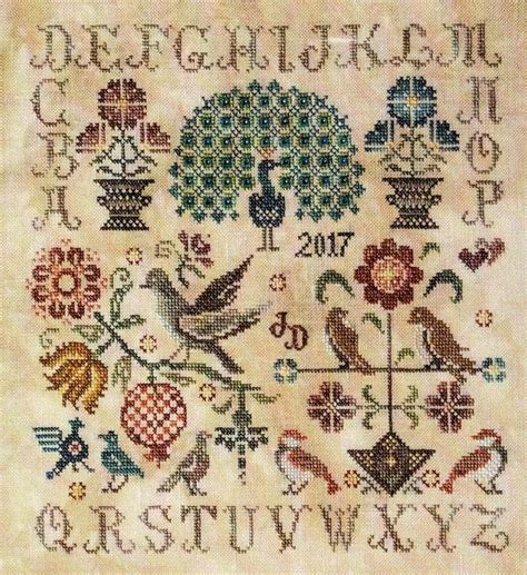 Maybe you would like to learn more about one of these? Vintage Birds - cross stitch pattern by Jeannette Douglas