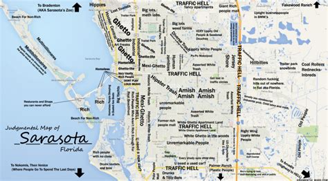 Four Walkable Neighborhoods In Sarasota Map Of Sarasota Florida