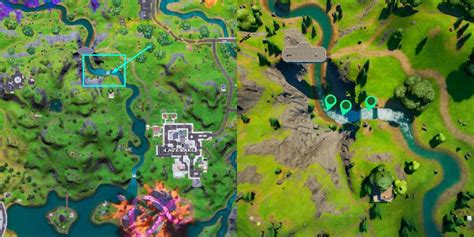 Where To Find Bottles Of Diamond Blue At Gorgeous Gorge In Fortnite