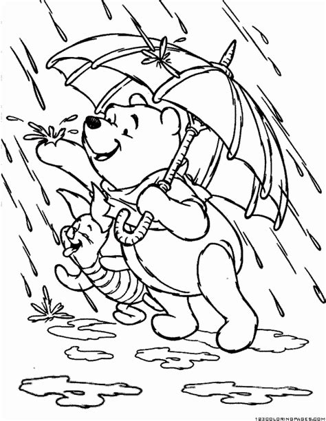 snubberx rain coloring pictures
