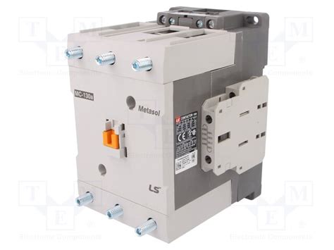 Mc 130a 24vdc 1a1b Ls Electric Contactor 3 Pole No X3 Auxiliary