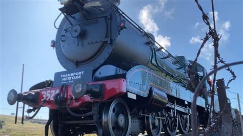 Bathurst Heritage Steam Train 3526 And 3642 And 4201 Diesel Youtube