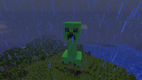 Giant Creeper House Minecraft Map