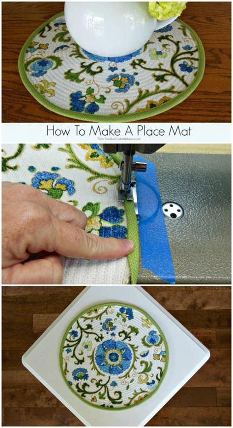 Check spelling or type a new query. How To Make A Place Mat - Newton Custom Interiors
