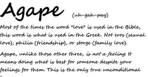 Agape Love Agape Love