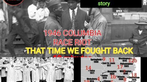 1946 Columbia Race Riots Remember We Fought Back Thurgood Marshall