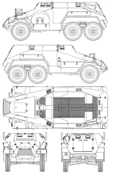 Pin On Cхемы бронетехники Schematic Image Of The Armored Vehicles