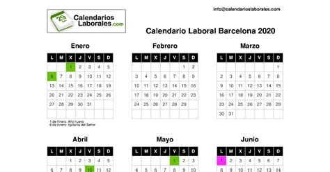 Calendario Laboral Barcelona Calendario Jul 2021