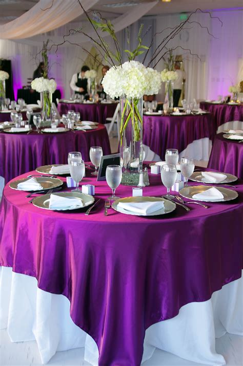 See more ideas about wedding, purple wedding, purple and silver wedding. #wedding #purple #reception #centerpiece | Wedding table, Purple wedding, Wedding decorations