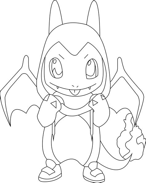 Charmander Coloring Pages In 2021 Charmander Coloring Page Coloring