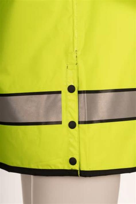 Spiewak S308vr Vizguard Short Reversible Duty Rain Jacket Uniform
