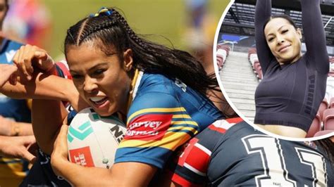 Nrlw Star Tiana Penitani Working To Break Sport Taboo Of Female Athletes And Periods Daily