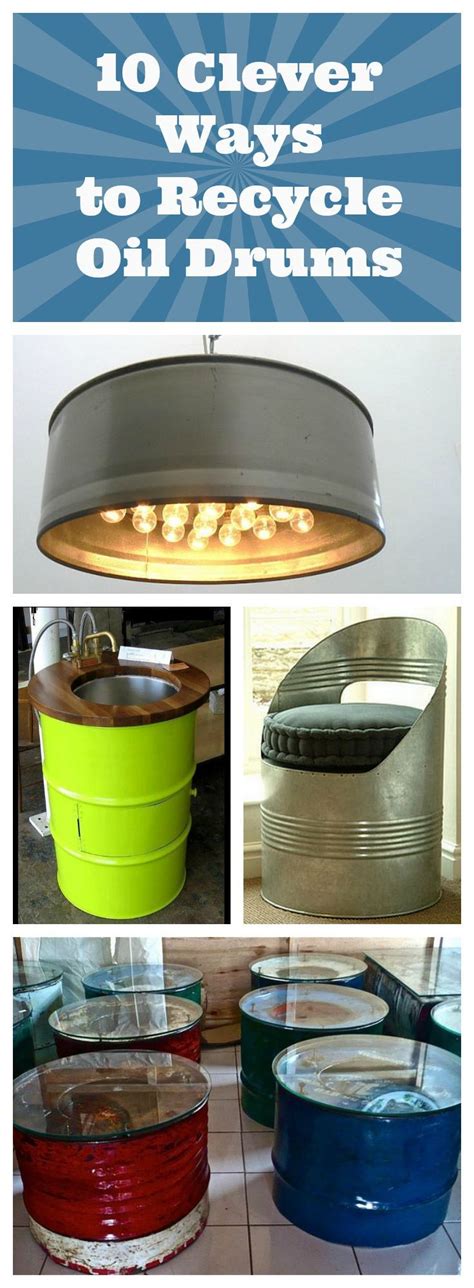 10 Creative Ideas For Used Oil Drums Oil Drum Barrel Furniture