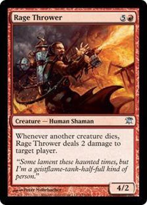 Magic The Gathering Innistrad Single Card Uncommon Rage Thrower 157 Toywiz