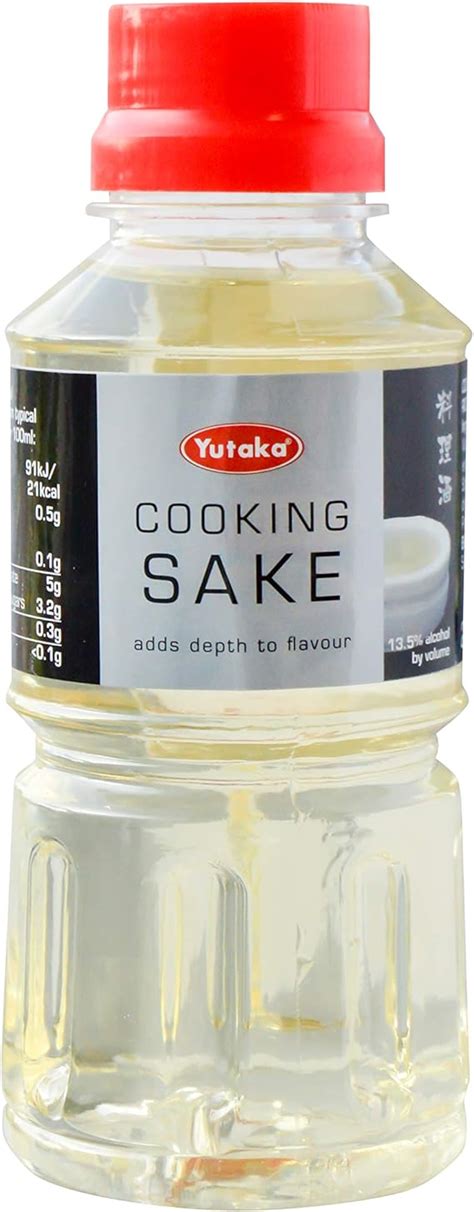 Yutaka Cooking Sake 200ml Pack Of 1 Uk Grocery