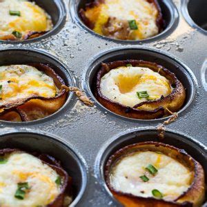Bacon And Egg Cups Skinny Southern Recipes