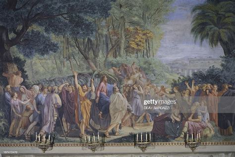 Entry Of Christ Into Jerusalem Fresco By Luigi Ademollo Palatine