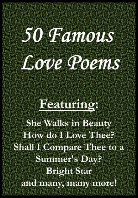 50 Famous Love Poems By Classic Poets From Lord Alfred Tennyson To
