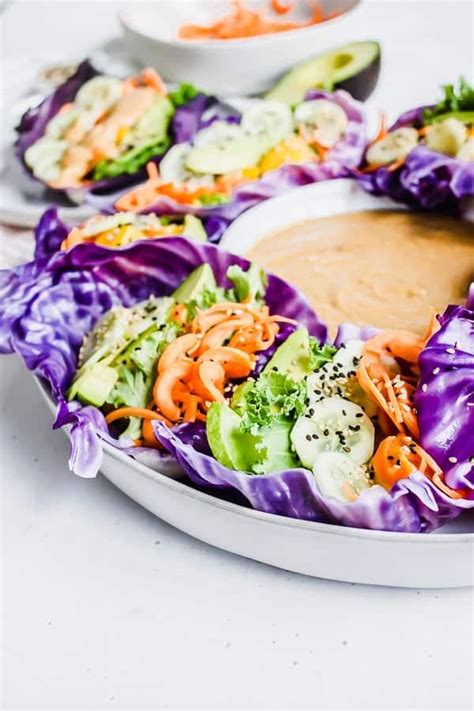 Rainbow Cabbage Wraps Healthy Little Vittles Recipe Cabbage Wraps