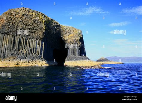 Uk Scotland Strathclyde Isle Of Staffa Off The Coast Of Mull And