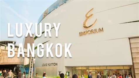 Bangkok Thailand Emquartier Shopping Mall Shops And Foodcourt Youtube