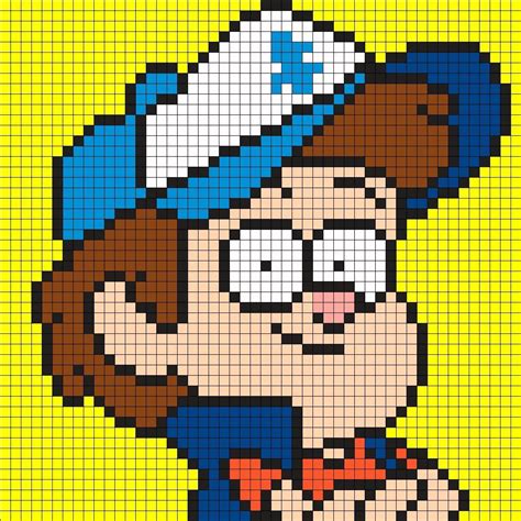 Pin By Мария On Gravity Falls Pixel Art Templates Minecraft Pixel