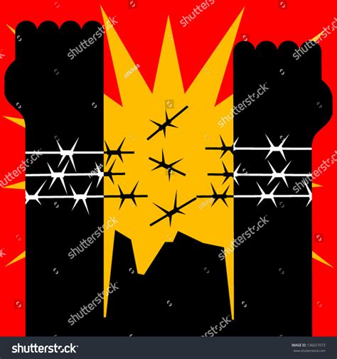 International Day Support Victims Torture Stock Vector Royalty Free