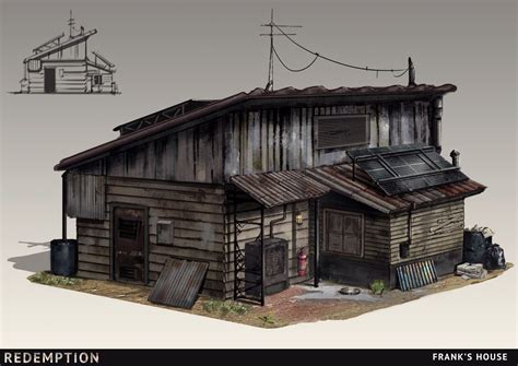 Hide Out By Son Nguyen On Artstation Apocalypse House Building