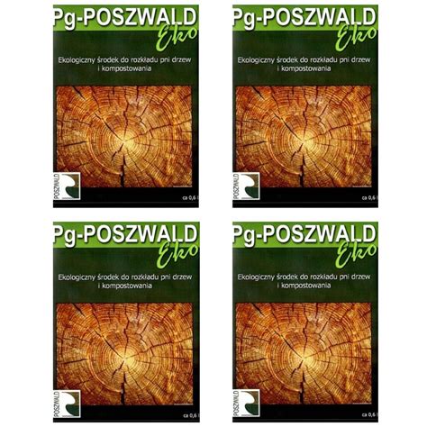 4x Pg Poszwald Eko Grzybnia do rozkładu pni drzew | ePlatinum